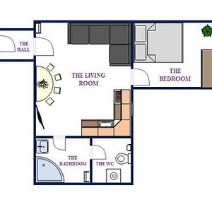Appartement met een Slaapkamer